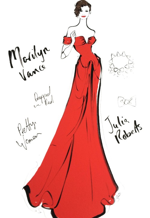 Megan Hess's Gorgeous Fashion Illustrations Inspired by Iconic